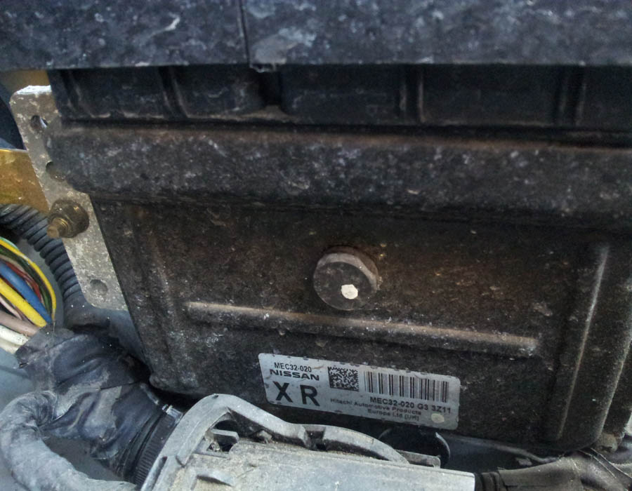 Nissan Micra E ecu-and-lockset